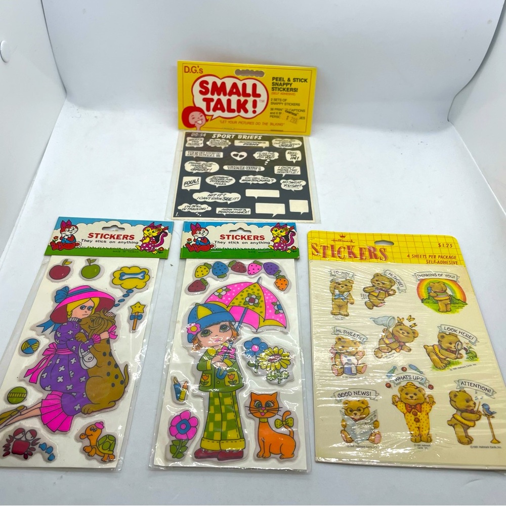 Vintage assorted stickers 80’s-90’s